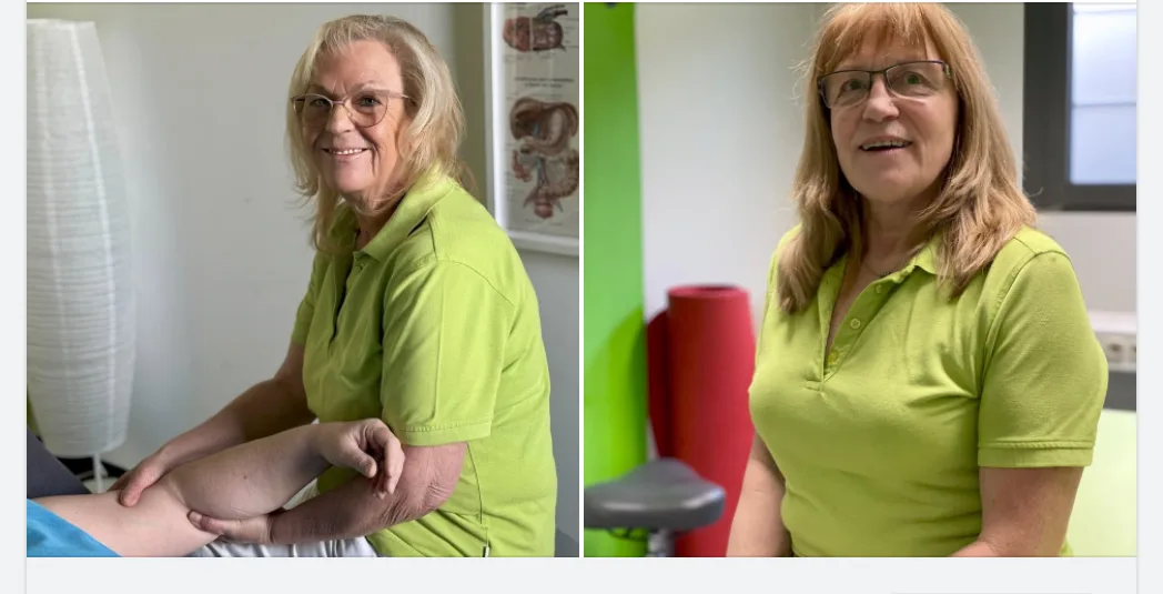 Silvia und Carmen – zwei erfahrene Physiotherapeutinnen im Team von CaraVita